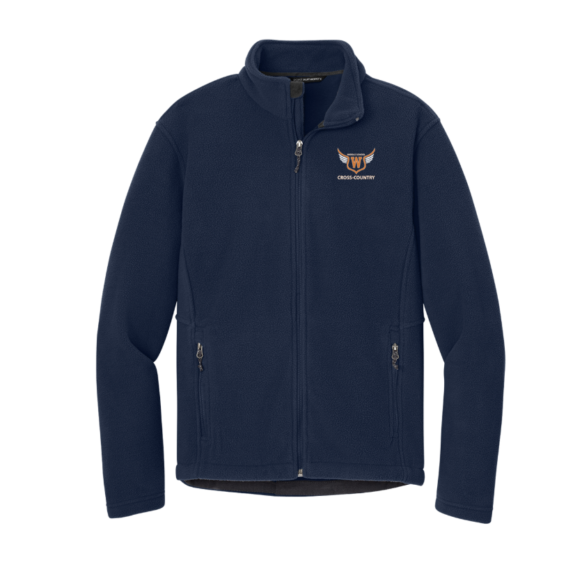 Chaqueta polar unisex para adultos de Walpole Middle School Cross Country (F217)