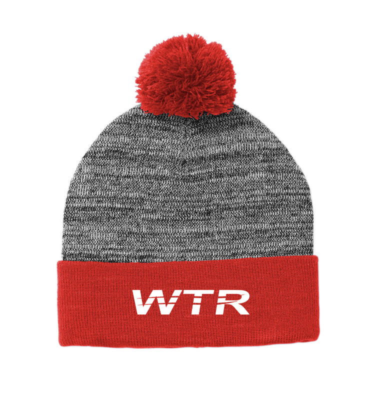 Waltham Trail Runners - Heather Pom Pom Beanie (STC41)