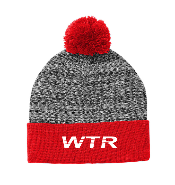 Waltham Trail Runners - Heather Pom Pom Beanie (STC41)