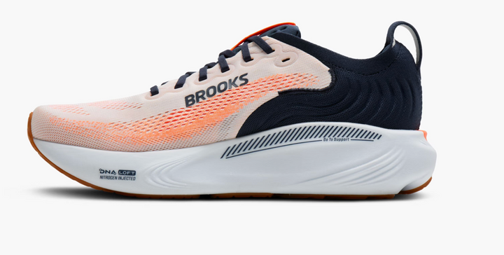 Brooks Men's Adrenaline GTS 25 - White/Spellbound/Orange