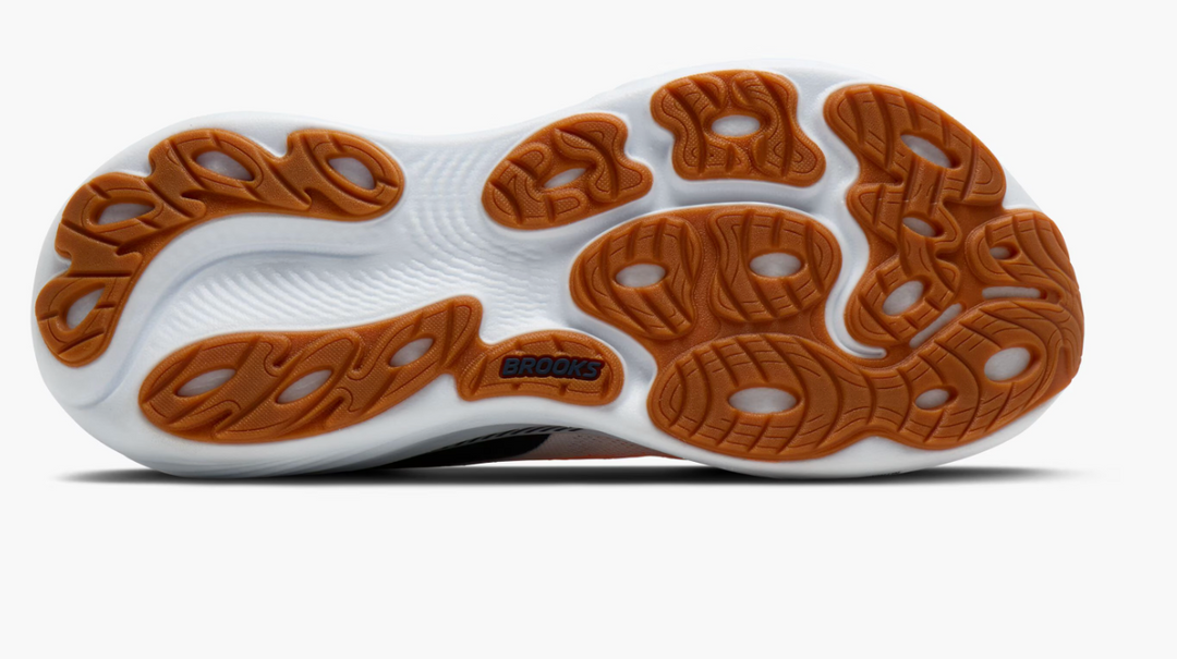 Brooks Men's Adrenaline GTS 25 - White/Spellbound/Orange