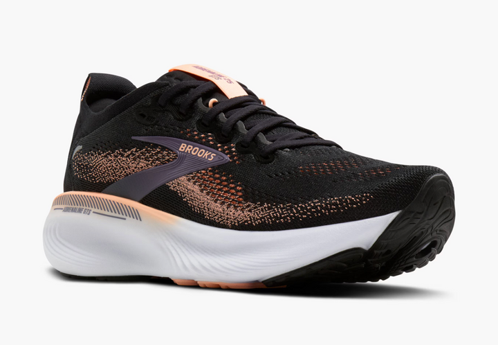 Brooks Women's Adrenaline GTS 25 - Black/Peach/Mulled Grape