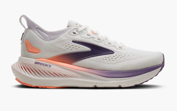Brooks Women's Glycerin 23 - White/Mulled Grape/Clear