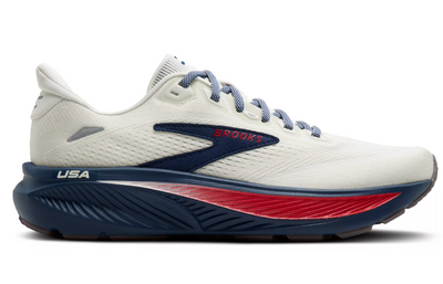 Brooks Men's Ghost 18 - Coconut/Red/Blue