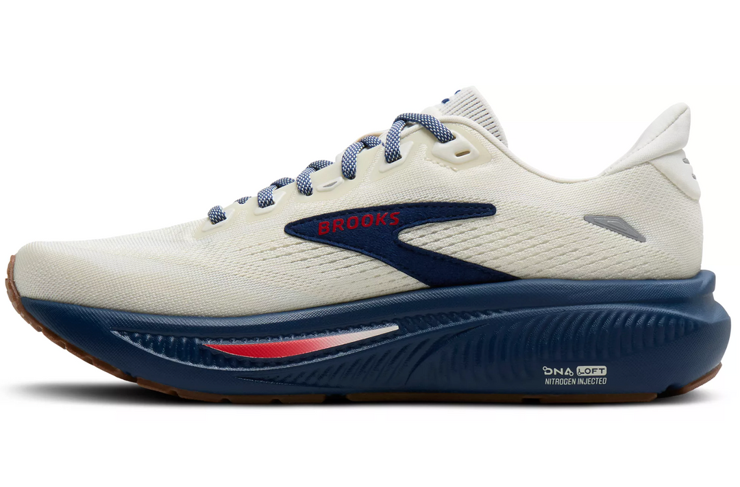Brooks Women's Ghost 18 - Coconut/Red/Blue