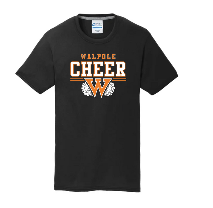 Walpole Youth Cheer- Port & Co® Youth Performance Blend Tee