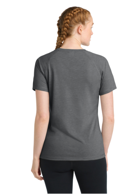 Walpole Youth Cheer -  Women's Tri-Blend Wicking Raglan Tee (LST400)