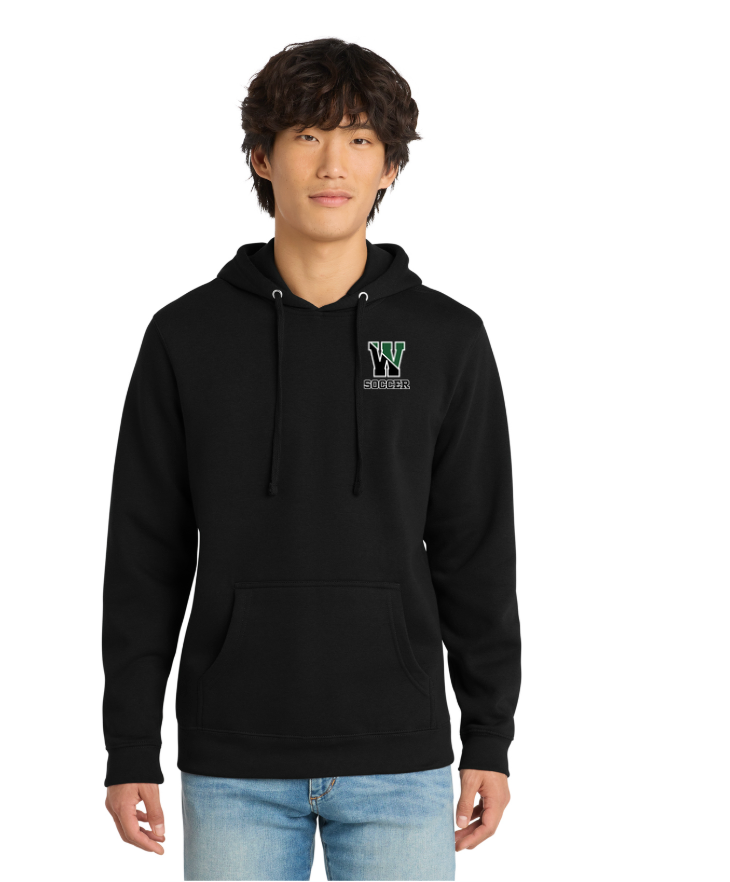Sudadera con capucha y logo Nike Club Fleece Sleeve del equipo Bishop Fenwick XC (NKDR1499)