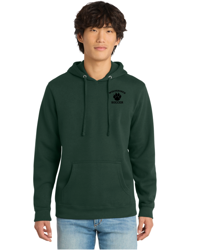 Sudadera con capucha y logo Nike Club Fleece Sleeve del equipo Bishop Fenwick XC (NKDR1499)