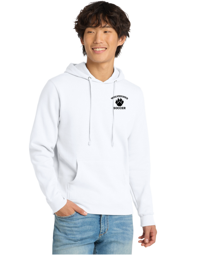 Sudadera con capucha y logo Nike Club Fleece Sleeve del equipo Bishop Fenwick XC (NKDR1499)