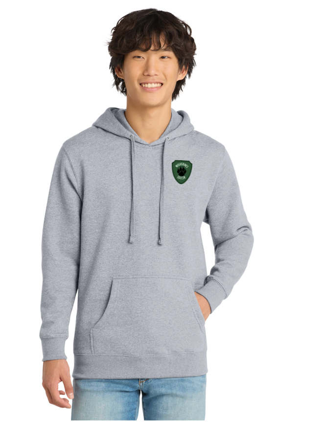 Sudadera con capucha y logo Nike Club Fleece Sleeve del equipo Bishop Fenwick XC (NKDR1499)