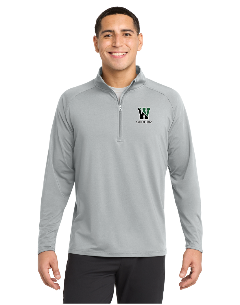 Westwood Girls Soccer - Men's 1/4 Zip-Pullover (ST850)