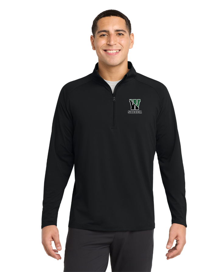 Westwood Girls Soccer - Men's 1/4 Zip-Pullover (ST850)