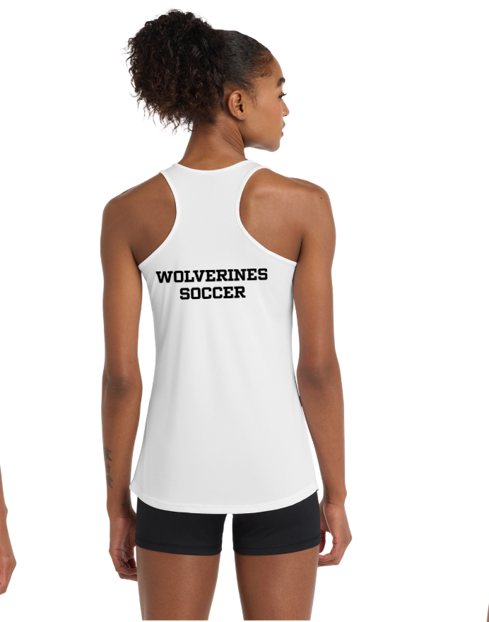 Northampton Tack & Field - Camiseta de tirantes deportiva con espalda deportiva para mujer (LST356)