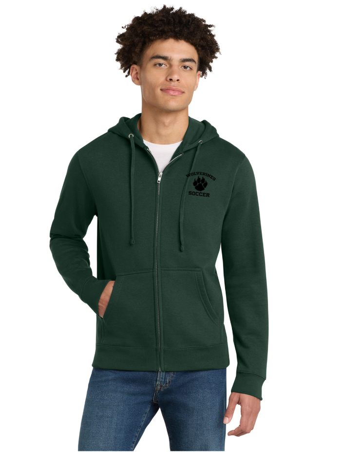 Lifted Fitness - Sudadera con capucha y cremallera completa (DT6102)