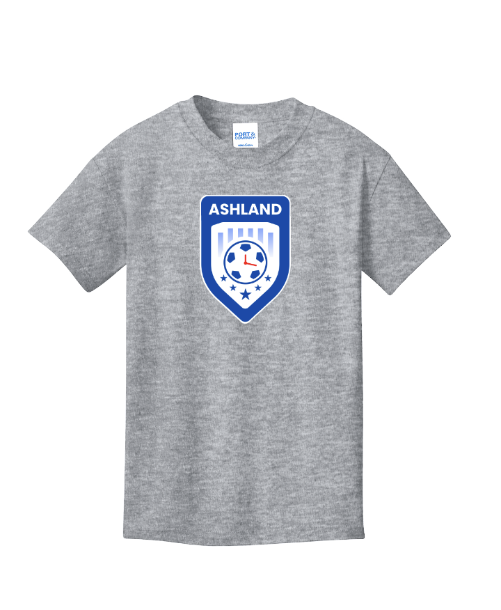 Camiseta de algodón juvenil de Ashland Youth Soccer (PC54Y)