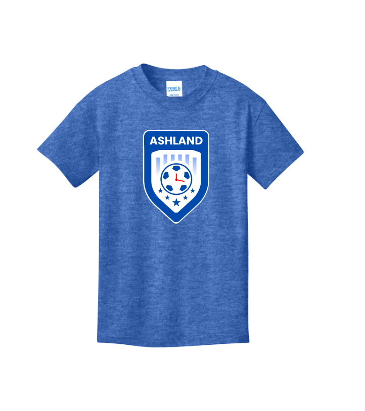 Camiseta de algodón juvenil de Ashland Youth Soccer (PC54Y)