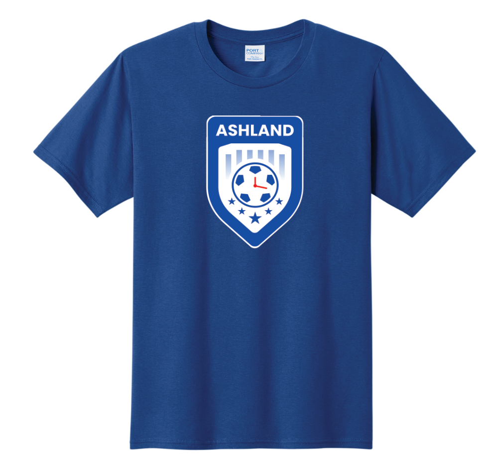 Ashland Youth Soccer - ADULT Core Cotton Tee (PC450)