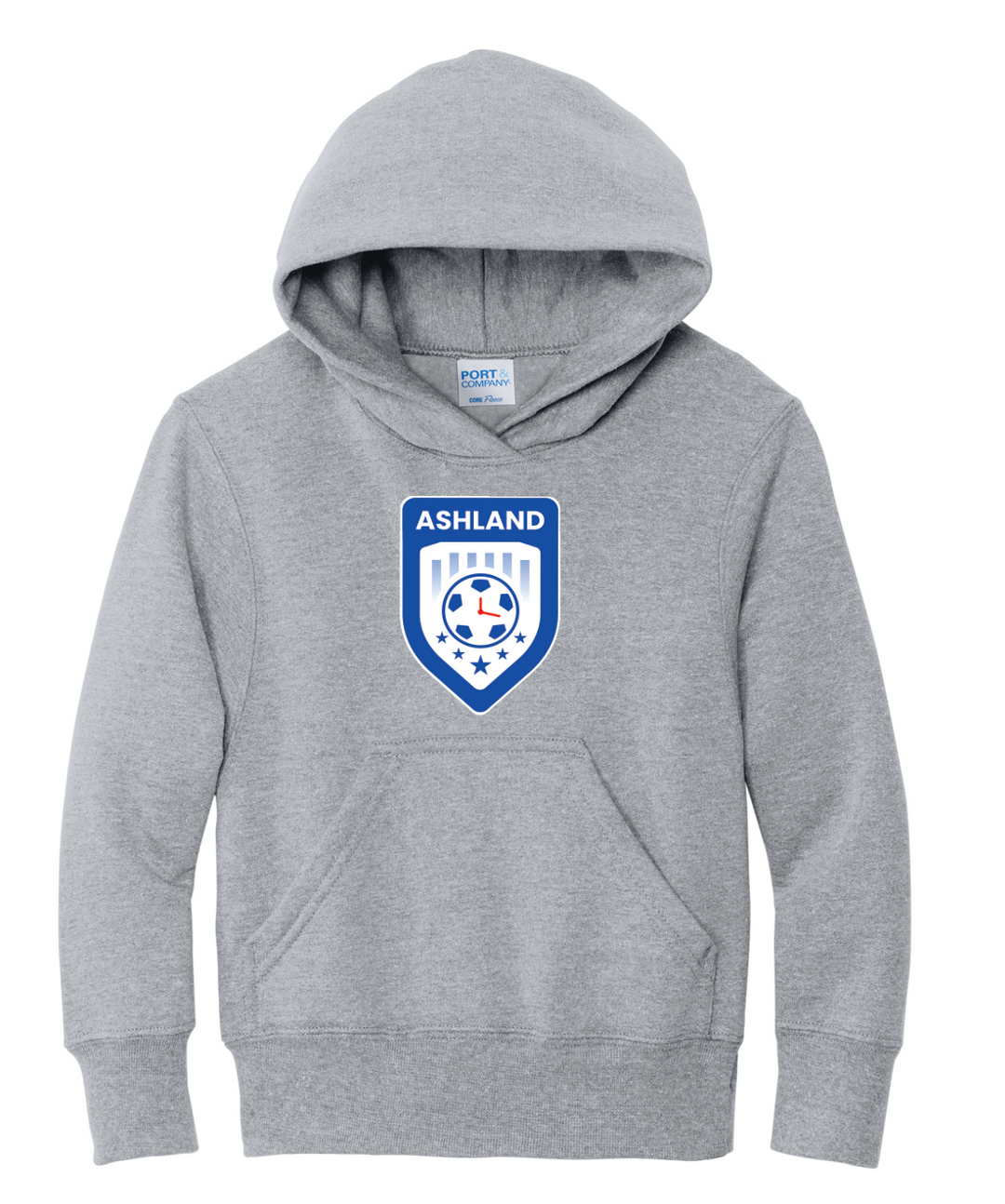 Sudadera con capucha de polar para jóvenes de Ashland Youth Soccer (PC90YH)