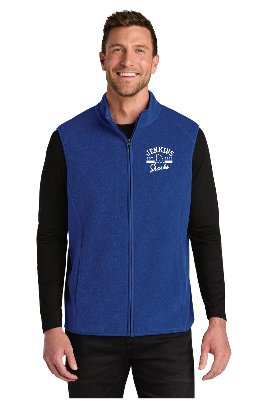 Jenkins Elementary - Men's Fleece Vest (F702)