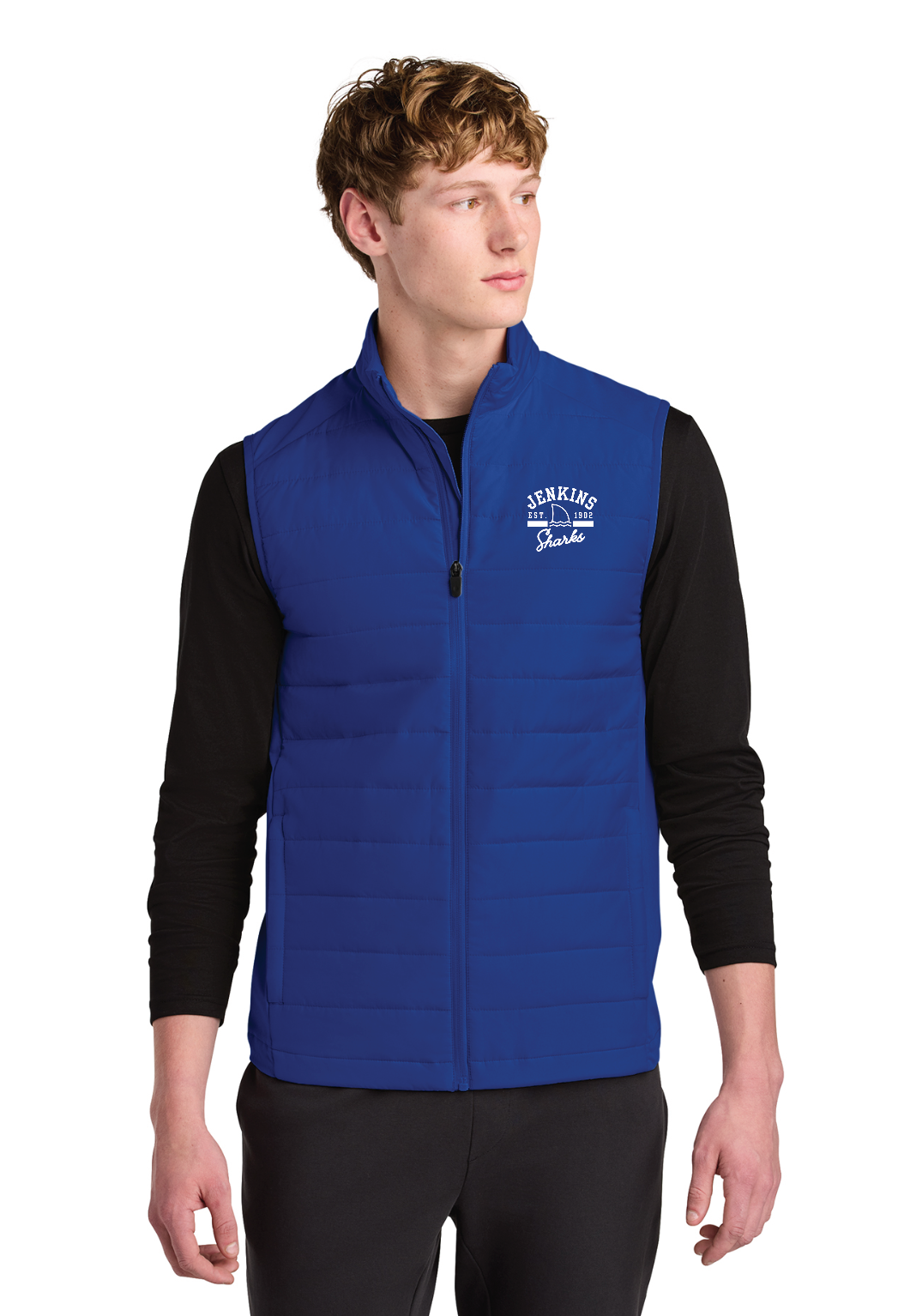 Martha's Vineyard Track & Field - Chaleco híbrido para hombre (ST941)
