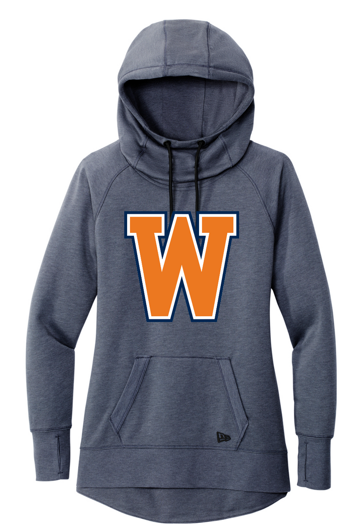Old Post Road - New Era® Women's Tri-Blend Fleece Pullover Hoodie (LNEA510)