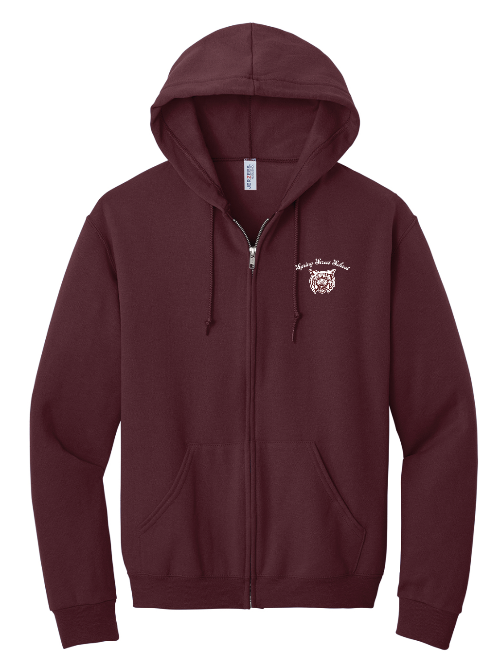 Spring Street School - Jerzees® NuBlend® Full-Zip Hooded Sweatshirt (993M)