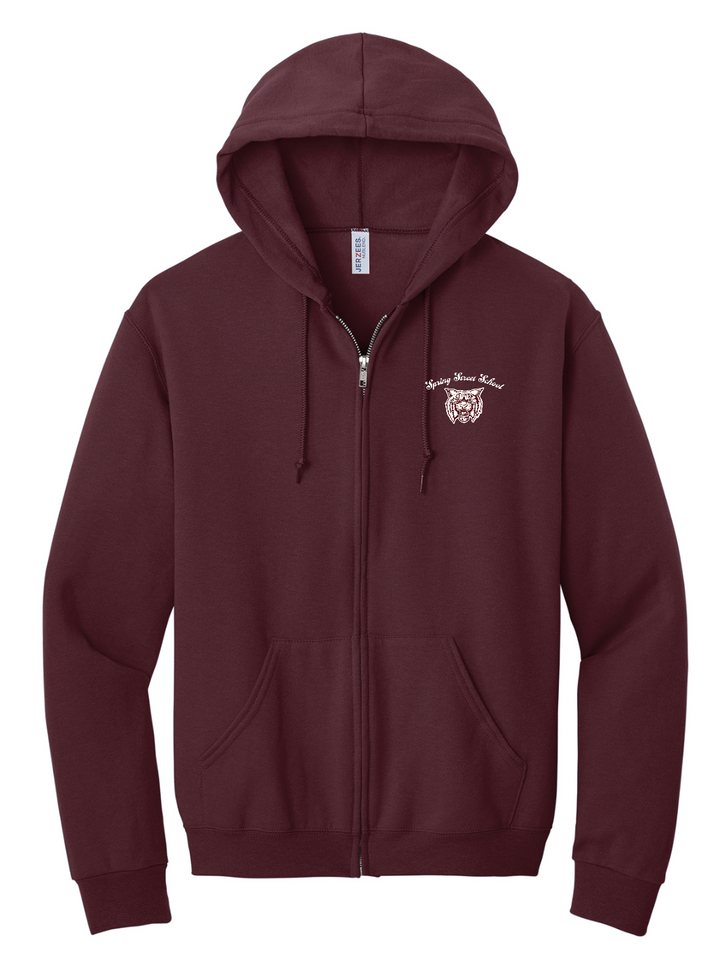 Spring Street School - Jerzees® NuBlend® Full-Zip Hooded Sweatshirt (993M)