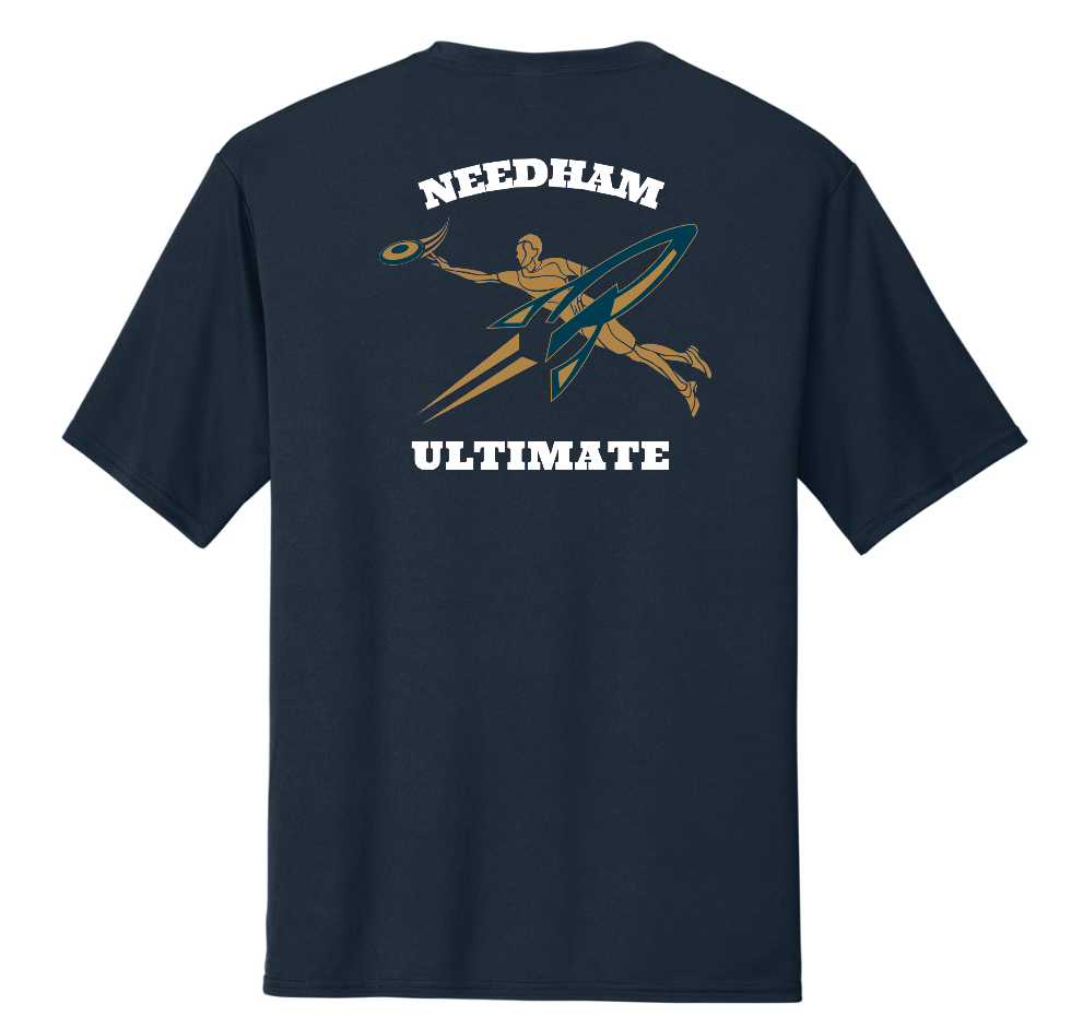 Needham Ultimate Frisbee - Camiseta deportiva para hombre (PC380) 