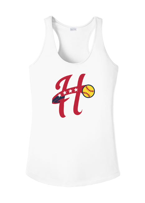 Hurricanes Softball -  Women's Performace Racerback Tank (LST356)
