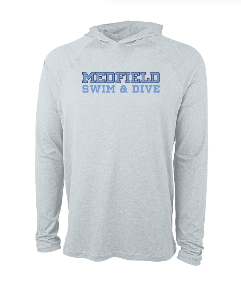 Medfield Swim & Dive - Unisex Lightweight Stretch Hoodie (1537)