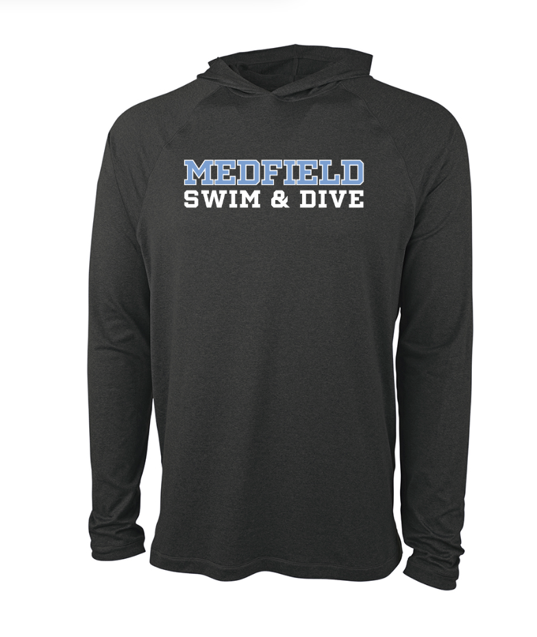 Medfield Swim & Dive - Unisex Lightweight Stretch Hoodie (1537)