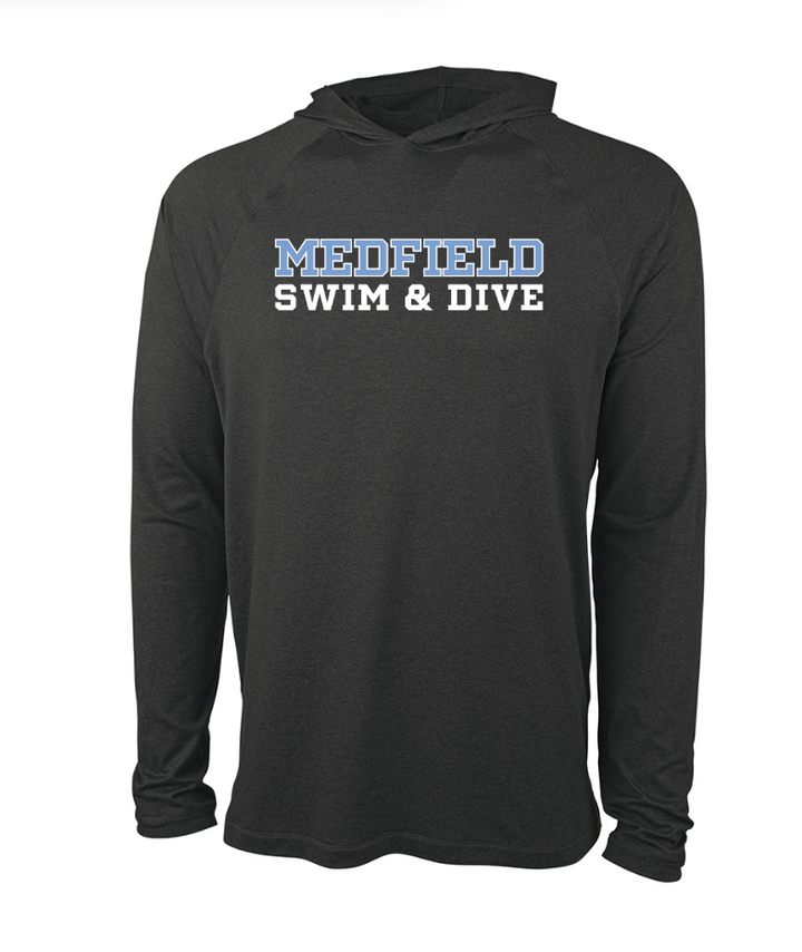 Medfield Swim & Dive - Unisex Lightweight Stretch Hoodie (1537)