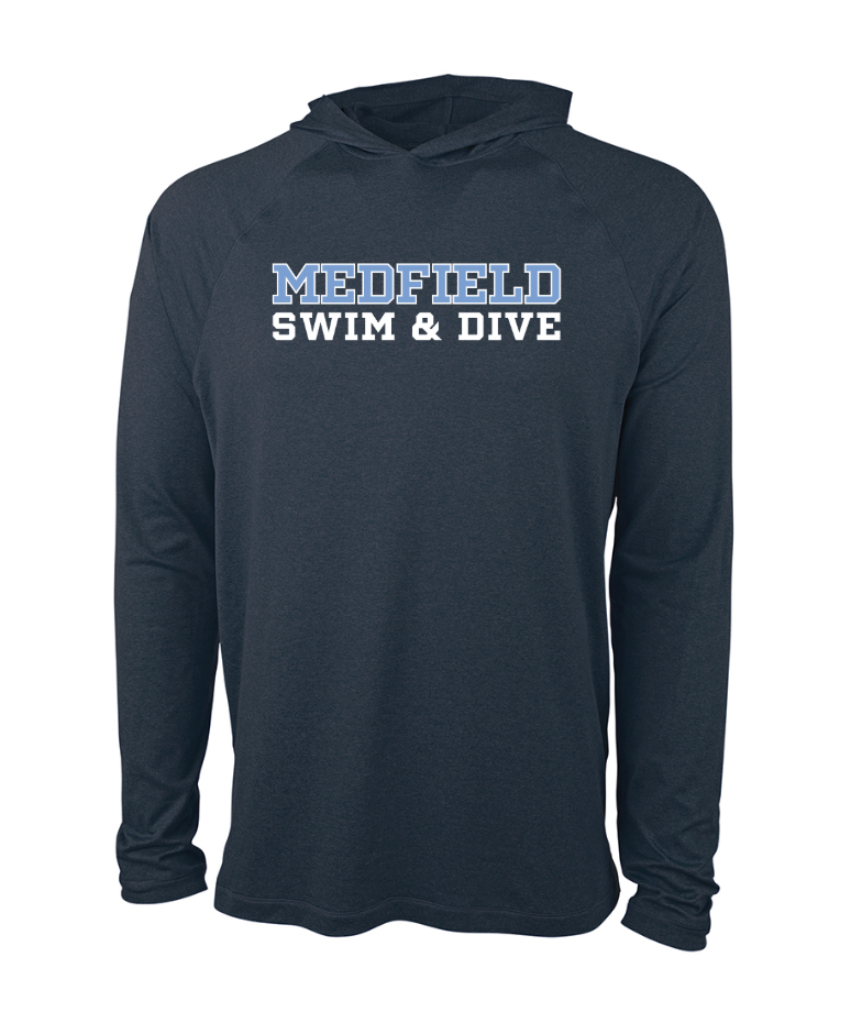 Medfield Swim & Dive - Unisex Lightweight Stretch Hoodie (1537)