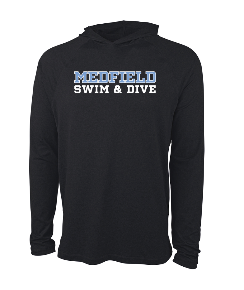 Medfield Swim & Dive - Unisex Lightweight Stretch Hoodie (1537)