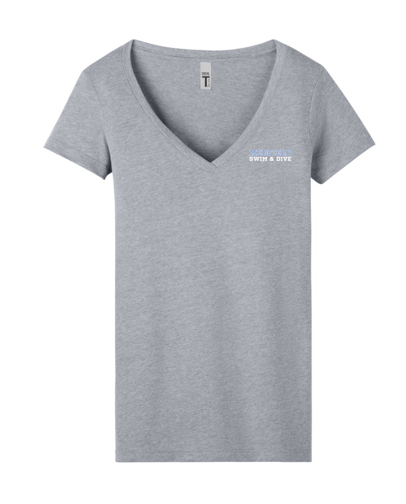 Medfield Swim & Dive - Women's V Neck (NL1540)