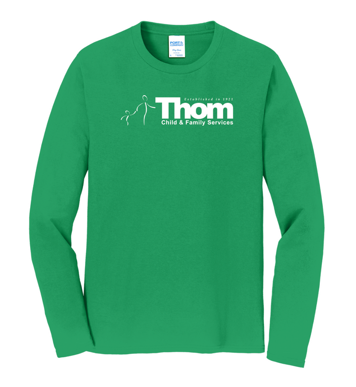 Thom Child and Family Services - Adult Unisex Long Sleeve Tee (PC450LS)