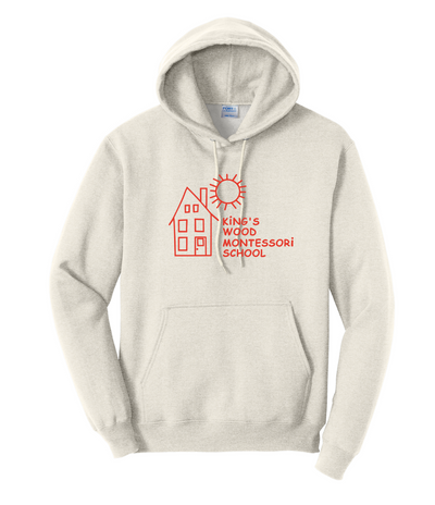 Sudadera con capucha y forro polar Montessori de King's Wood para adultos (PC78H)