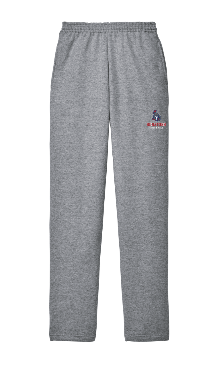 Mahar Track & Field - Pantalón deportivo unisex de polar (PC78P)