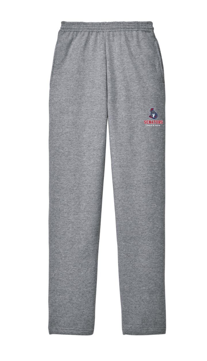 Mahar Track & Field - Pantalón deportivo unisex de polar (PC78P)