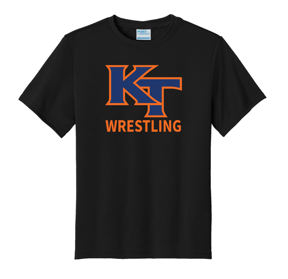 Keefe Tech Wrestling - Unisex Performance Youth Tee (PC380Y)