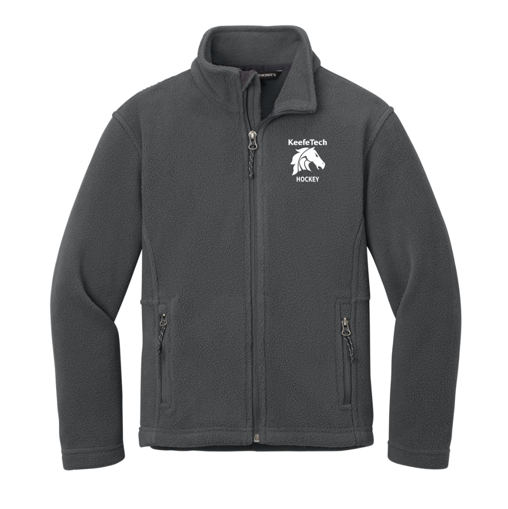 Keefe Tech Hockey - Youth Unisex Fleece Jacket (Y217)