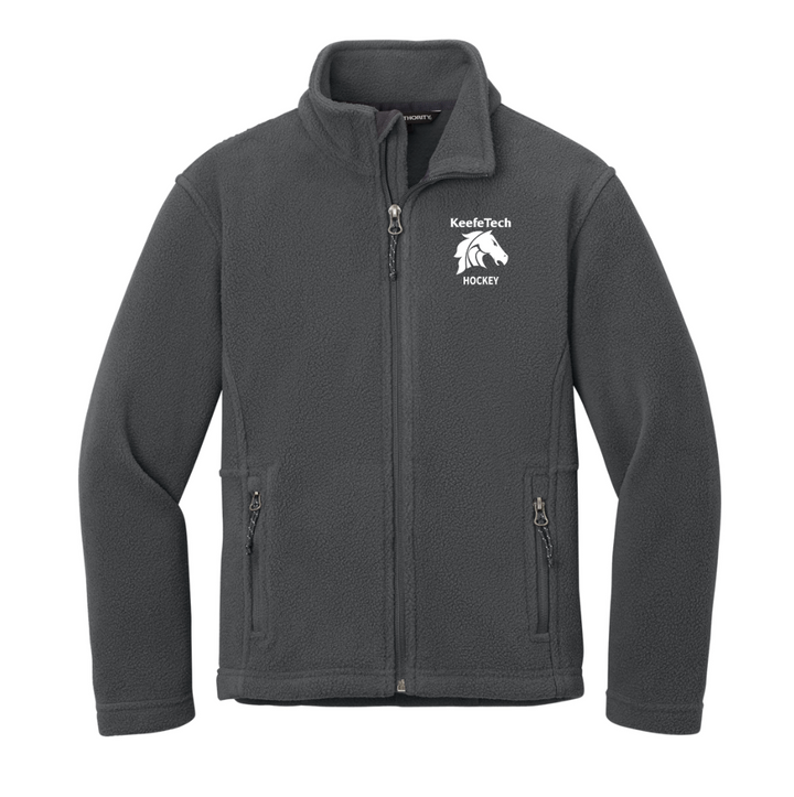 Keefe Tech Hockey - Youth Unisex Fleece Jacket (Y217)