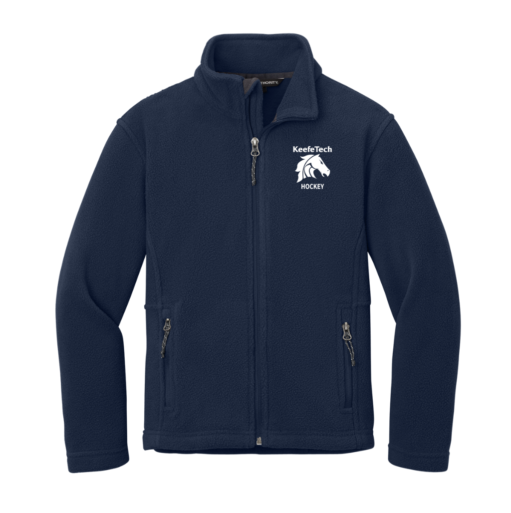 Keefe Tech Hockey - Youth Unisex Fleece Jacket (Y217)