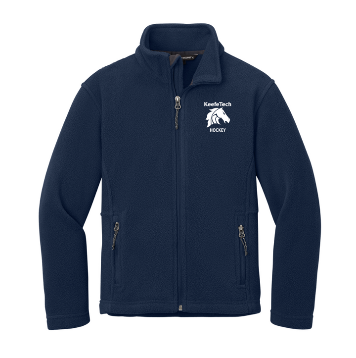 Keefe Tech Hockey - Youth Unisex Fleece Jacket (Y217)