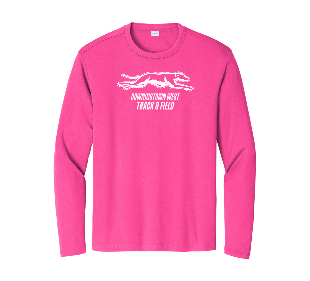 Downingtown West XC and T&F - Men's Performance Long Steeve Tee (ST350LS)