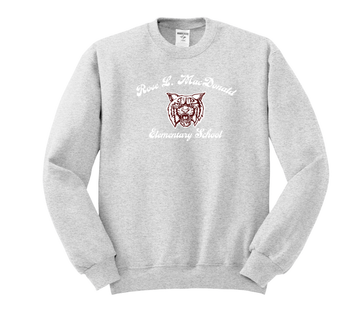 Rose L. MacDonald Elementary - Adult Crewneck Sweatshirt (562M)