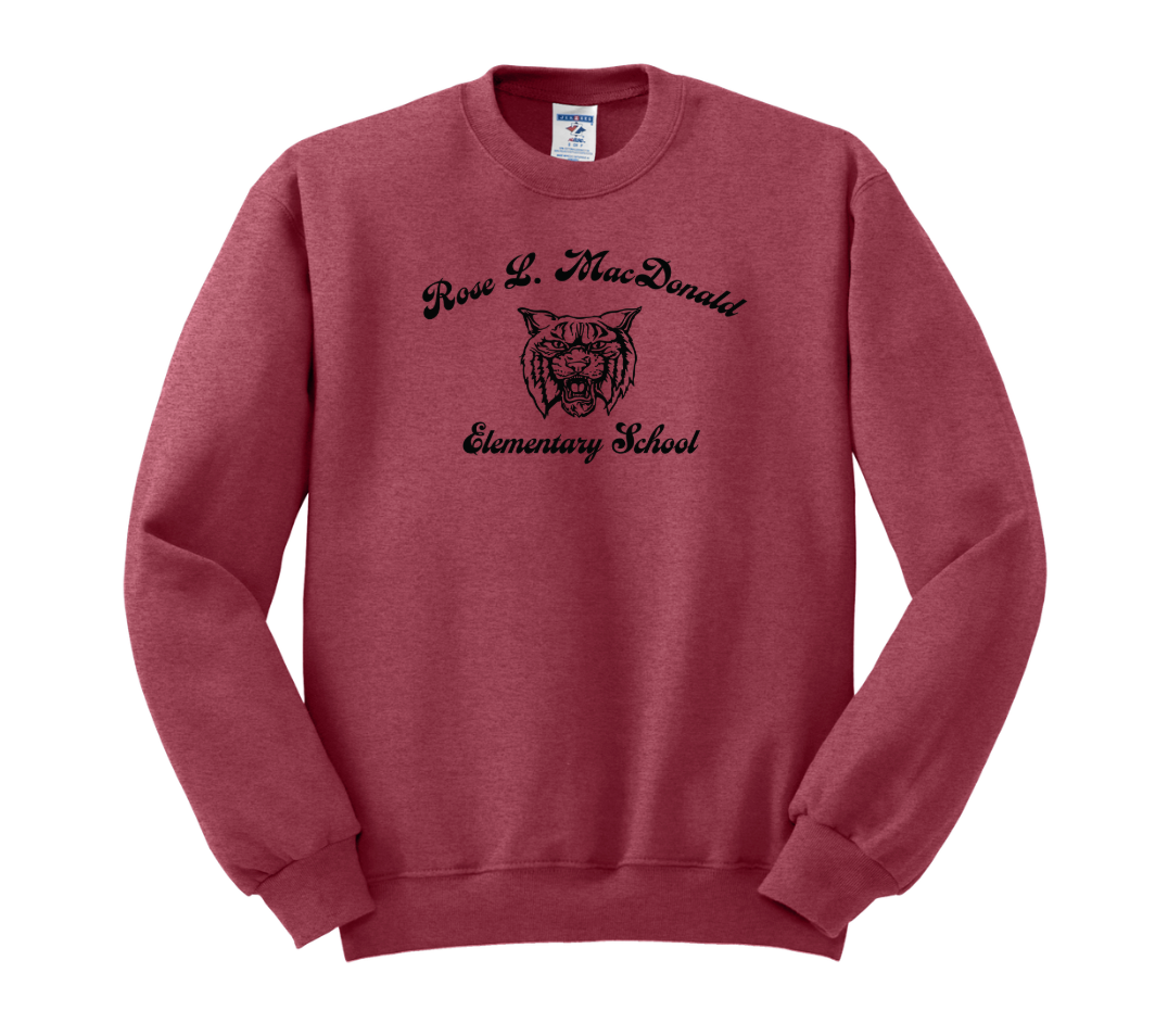 Rose L. MacDonald Elementary - Adult Crewneck Sweatshirt (562M)