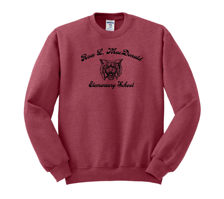 Rose L. MacDonald Elementary - Adult Crewneck Sweatshirt (562M)