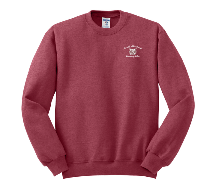 Sudadera de cuello redondo para adultos de la escuela primaria Rose L. MacDonald (talla 562 m)